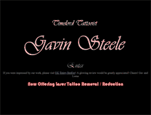 Tablet Screenshot of gavinsteele.net